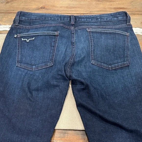 Kimes Ranch Women's Dark Blue Flare Jeans - Picture 2 of 3